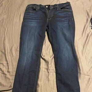 Mens' Joes Jeans Navy washed denim; Size 36